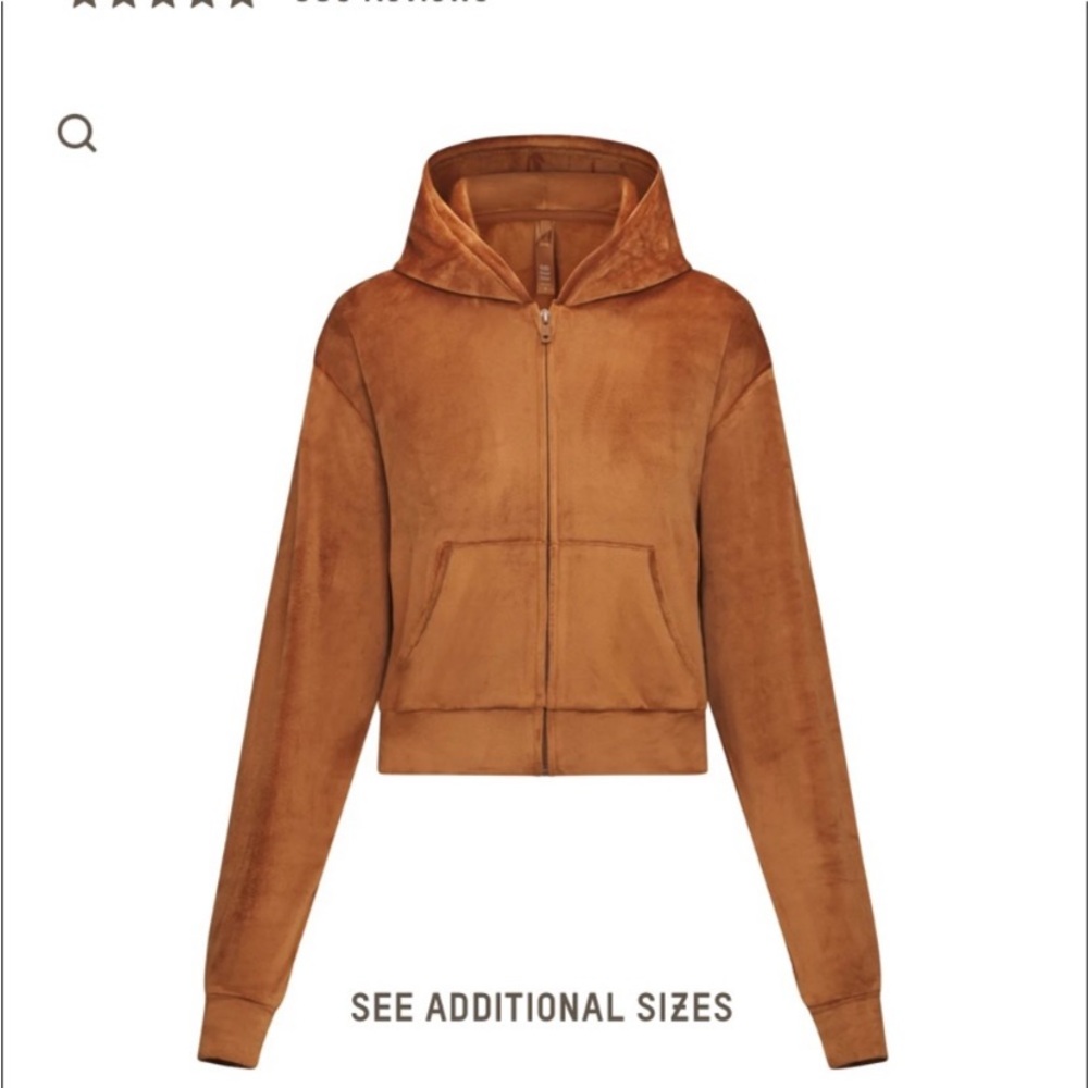 Skims Velour Jacket